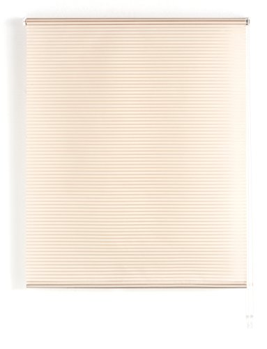 blindecor L200 – Rollo durchscheinend liniert 100 x 180 cm Elfenbein von Blindecor