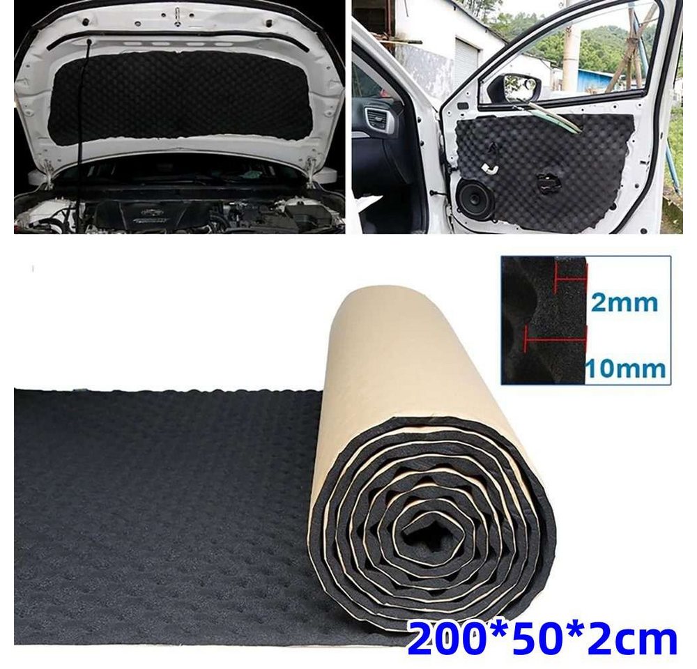 BlingBin Akustikplatte Akustik Schaumstoff Schalldämmung Noppenschaum Lärmschutz, (200*50*2cm, 1-St) BlingBin Akustikplatte Akustik Schaumstoff Schalldämmung Noppenschaum Lärmschutz, (200*50*2cm, 1-St) von BlingBin