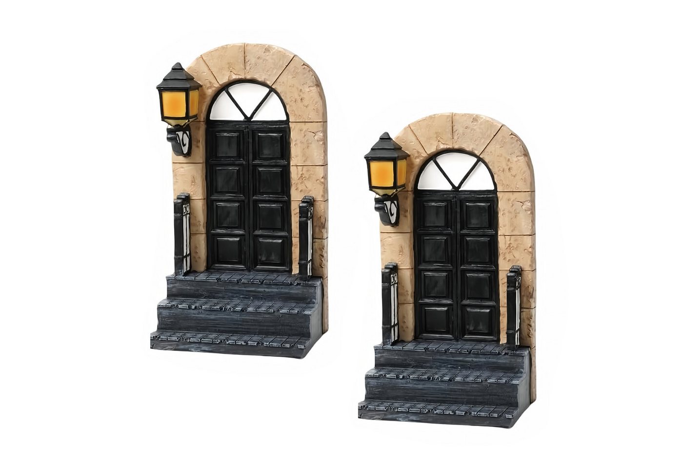 BlingBin Buchstütze Türbuchhalter Retro Kreative Heimdekoration Buch Büro Regal (2er Set, 2 St., 9,5 x 7 x 18 cm), Antik-Buchstütze, Buchstopper, Buchhalter für Regale, Bürodekoration von BlingBin
