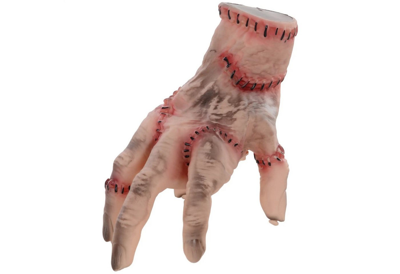 BlingBin Dekofigur Halloween Realistische Abgetrennte Hand mit Geräuschaktivierung (1er Set, 1 St., 15cm x 18cm x 21cm), Bewegliche Zombiehände mit Geräuschen für Halloween von BlingBin