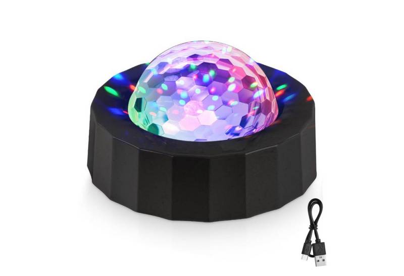 BlingBin Discolicht Mini Discokugel Licht, Disco Lichter LED Party Lichter Musikgesteuert, USB Wiederaufladbares Sound Aktivierte Discokugel, LED fest integriert, RGB, Disco Licht mit Nachtlicht für Kinder Parties Geburtsta, Bar, KTV BlingBin Discolicht Mini Discokugel Licht, Disco Lichter LED Party Lichter Musikgesteuert, USB Wiederaufladbares Sound Aktivierte Discokugel, LED fest integriert, RGB, Disco Licht mit Nachtlicht für Kinder Parties Geburtsta, Bar, KTV von BlingBin