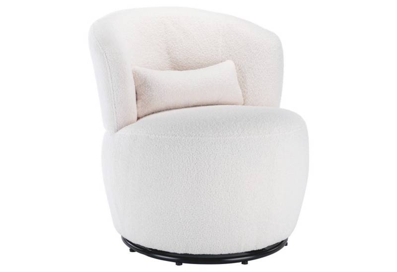 BlingBin Drehstuhl Plüsch-Drehstuhl (1 St), Lendenkissen von BlingBin