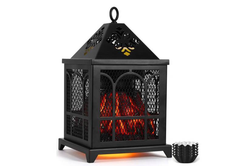 BlingBin Duftlampe Wachs Duftlampe, Elektrischer Wachswärmer, Kamin Duftlampe, Nachtlicht (1er Set, 1 St., 1tlg), Duftlampe für Büro Schlafzimmer Dekoration von BlingBin