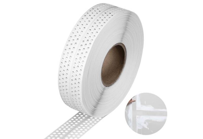BlingBin Fugendichtband Nahtabdeckband, selbstklebendes starkes PVC-Trockenbauband, (1er Set, 1-St., 40m*5cm), Dichtungsband wird zum Reparieren von Ecken und Wandrissen verwendet von BlingBin