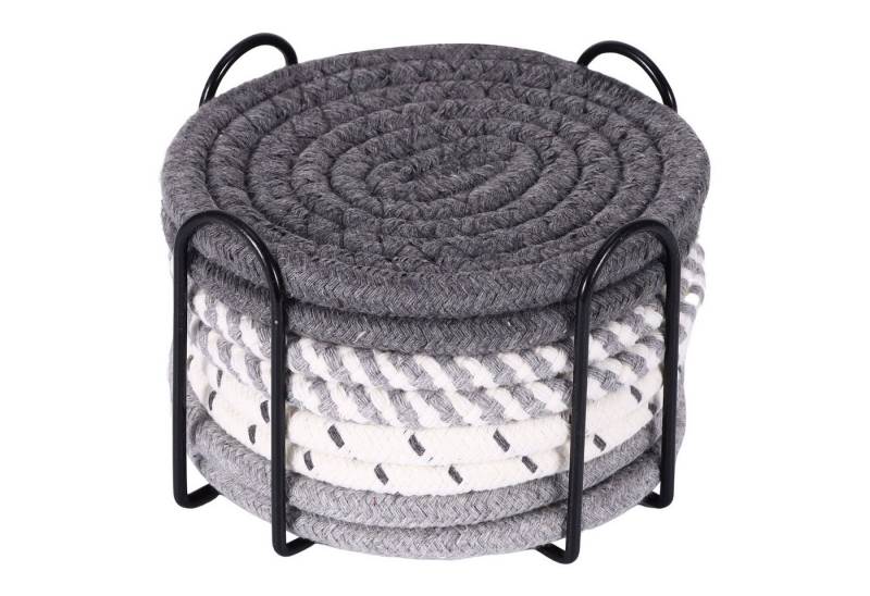 BlingBin Getränkeuntersetzer 8 Stk Untersetzer Getränke, Glasuntersetzer Rund für Gläser mit Halter, Zubehör für Getränke Tassen Glas Coasters, 1er Set, 8-tlg., rutschfest Tassenuntersetzer Abwaschbar Verschleißfest Tasse Matten BlingBin Getränkeuntersetzer 8 Stk Untersetzer Getränke, Glasuntersetzer Rund für Gläser mit Halter, Zubehör für Getränke Tassen Glas Coasters, 1er Set, 8-tlg., rutschfest Tassenuntersetzer Abwaschbar Verschleißfest Tasse Matten von BlingBin