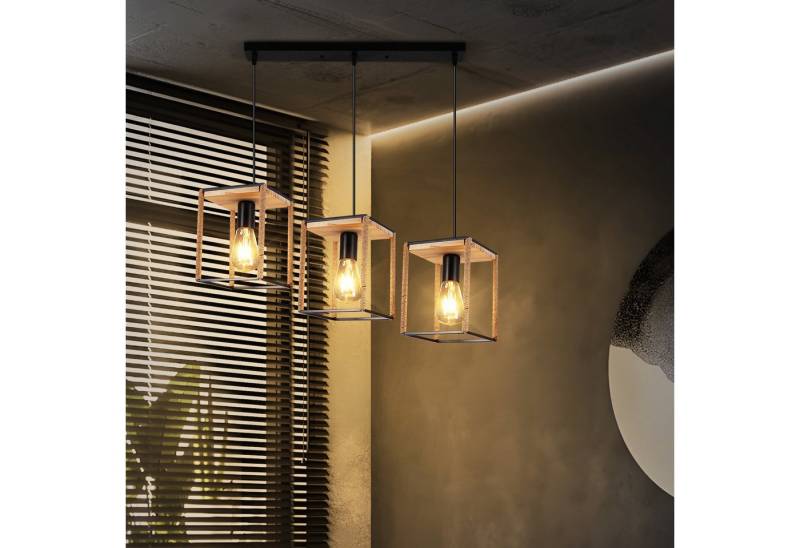 BlingBin Hängeleuchte Moderne Kücheninsel Beleuchtung 3 flammige Pendelleuchte, DIY, ohne Leuchtmittel, DIY, Esszimmer Küche Metall Kronleuchter, E27, ohne Leuchtmittel von BlingBin