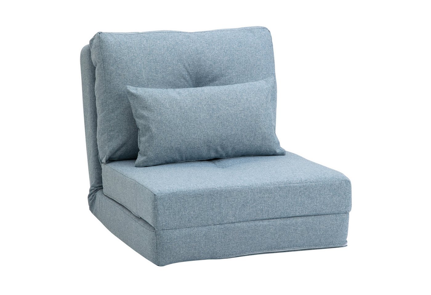 BlingBin Kindersofa 2 in 1 Schlafsessel Klappbar Schlafsofa mit Bettfunktion, 1er set 1 Teile, Klappsessel in Leinenoptik mit verstellbarem Rückenkissen BlingBin Kindersofa 2 in 1 Schlafsessel Klappbar Schlafsofa mit Bettfunktion, 1er set 1 Teile, Klappsessel in Leinenoptik mit verstellbarem Rückenkissen von BlingBin