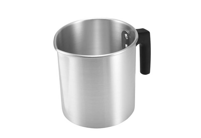 BlingBin Kochtopf Kerzenherstellung Topf Kerzenschmelztiegel Wachsschmelzbecher, Aluminium (1er Set, 1-tlg., 1 Stück), DIY kerzen selber machen Candle Melting Pot mit Hitzebeständigem Griff von BlingBin