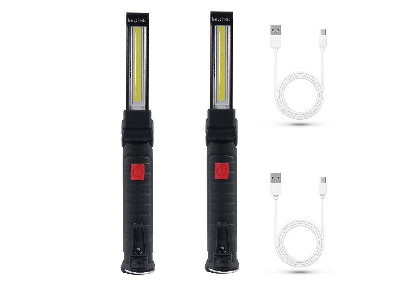 BlingBin LED Arbeitsleuchte Werkstattlampe Taschenlampe Werkstatt Handlampe mit Magnet und Haken, USB wiederaufladbar Drehbar und faltbar 5 Modi einstellbar Arbeitslicht, LED fest integriert, Tageslichtweiß, rotes Licht, 5 Lichtmod 360° Drehbar,Notlicht für Auto Reparatur Camping Notfall BlingBin LED Arbeitsleuchte Werkstattlampe Taschenlampe Werkstatt Handlampe mit Magnet und Haken, USB wiederaufladbar Drehbar und faltbar 5 Modi einstellbar Arbeitslicht, LED fest integriert, Tageslichtweiß, rotes Licht, 5 Lichtmod 360° Drehbar,Notlicht für Auto Reparatur Camping Notfall von BlingBin