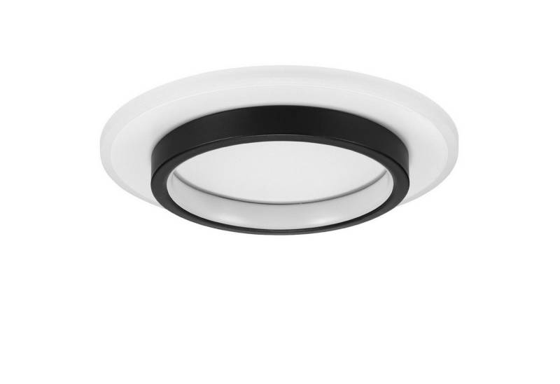 BlingBin LED Deckenleuchte Deckenlampe Dimmbar 24 W, 2700–6000 K, Badlampe Decke Küchenlampe, dreifarbiges Licht, LED fest integriert, White light, Warm white light, Warm light, Unterputz Leuchte für Wohnzimmer Schlafzimmer Kinderzimmer Esszimmer von BlingBin