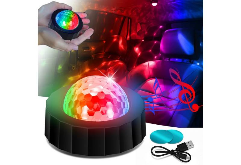 BlingBin LED Discolicht Disco Lampe Discokugel Kinder Partylicht RGB Leuchtmittel Mini Licht, 1PCS, LED fest integriert, RGB, 5V 3W Mini Licht BlingBin LED Discolicht Disco Lampe Discokugel Kinder Partylicht RGB Leuchtmittel Mini Licht, 1PCS, LED fest integriert, RGB, 5V 3W Mini Licht von BlingBin