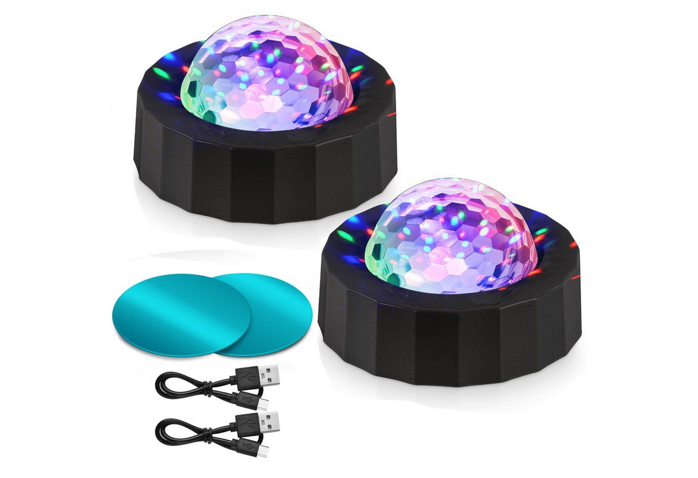 BlingBin LED Discolicht Mini Discokugel, Disco Lichter LED Party Lights Musikgesteuert licht, selbstfahrend, sprachgesteuert Magnetadsorption fest, LED fest integriert, RGB monochrom, USB Type C DJ Strobe Ball mit Nachtlicht für Partys Geburtsta Club KTV BlingBin LED Discolicht Mini Discokugel, Disco Lichter LED Party Lights Musikgesteuert licht, selbstfahrend, sprachgesteuert Magnetadsorption fest, LED fest integriert, RGB monochrom, USB Type C DJ Strobe Ball mit Nachtlicht für Partys Geburtsta Club KTV von BlingBin