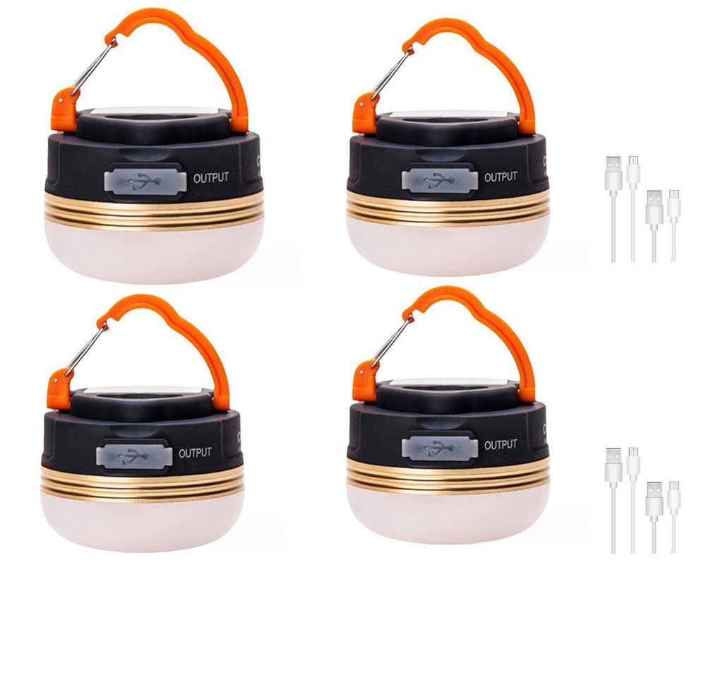 BlingBin LED Laterne Camping-Beleuchtung USB-aufladbare Lampe, Tragbare Stromversorgung, LED fest integriert, TageslichtweiB, Tragbare Zeltlampe für Outdoor Camping Wandern Notfall, 2 Stück BlingBin LED Laterne Camping-Beleuchtung USB-aufladbare Lampe, Tragbare Stromversorgung, LED fest integriert, TageslichtweiB, Tragbare Zeltlampe für Outdoor Camping Wandern Notfall, 2 Stück von BlingBin