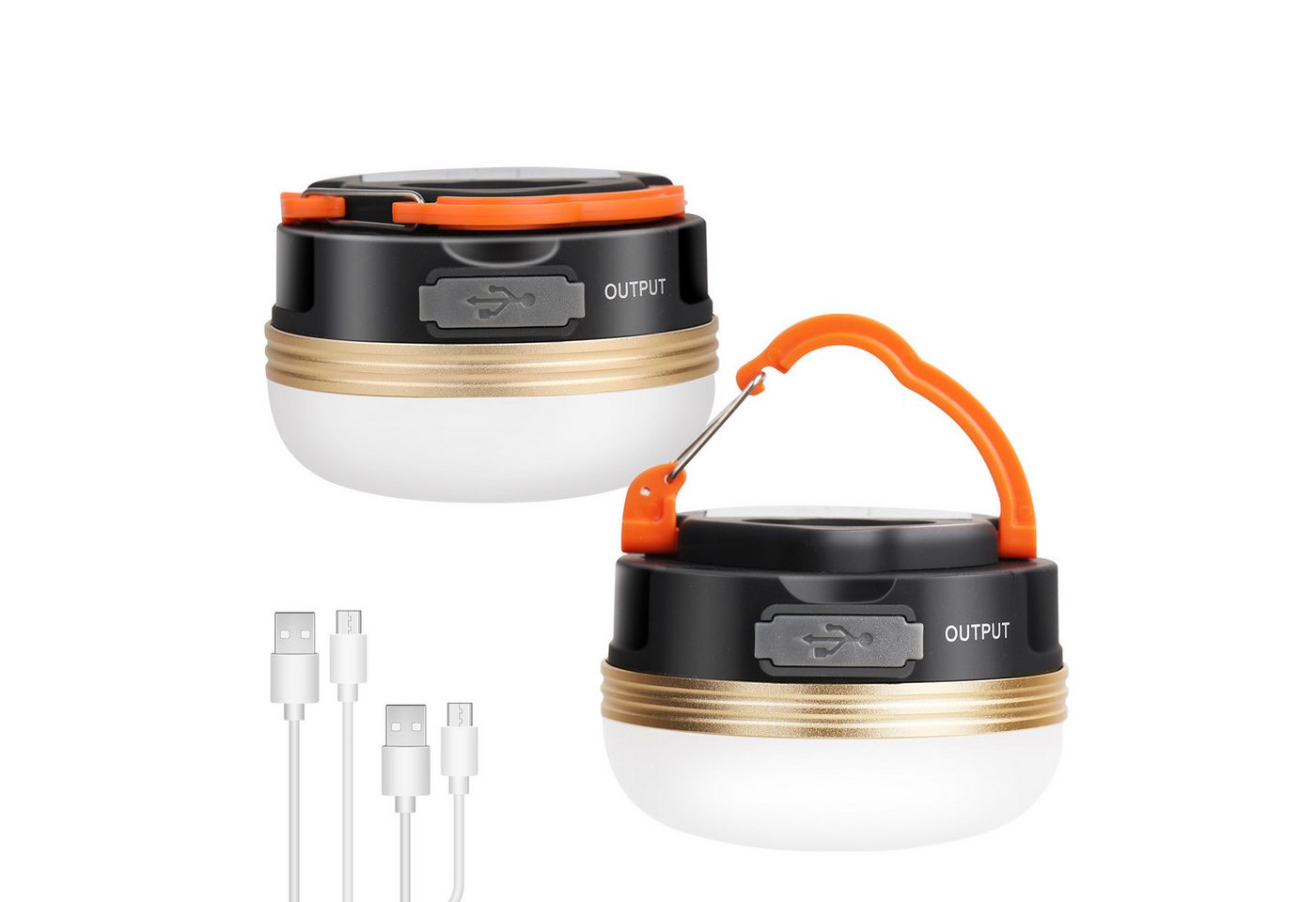 BlingBin LED Laterne Campinglampe 2 Pack Camping Licht Laterne LED USB Wiederaufladbare, USB Wiederaufladbare, LED fest integriert, Tageslichtweiß, Wasserdicht 3 Modi Power Bank Zeltleuchten für Outdoor Camping Wandern BlingBin LED Laterne Campinglampe 2 Pack Camping Licht Laterne LED USB Wiederaufladbare, USB Wiederaufladbare, LED fest integriert, Tageslichtweiß, Wasserdicht 3 Modi Power Bank Zeltleuchten für Outdoor Camping Wandern von BlingBin