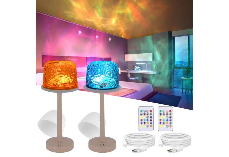 BlingBin LED Nachtlicht 16 Farben Wasserwellen Ocean Lampe Nachtlicht mit Fernbedienung, Wiederaufladbar, LED fest integriert, RGB, Warmweiß, Kaltweiß, Neutralweiß, Sternenhimmel LED Projektor Nachtlicht, Kinder Zimmer Deko BlingBin LED Nachtlicht 16 Farben Wasserwellen Ocean Lampe Nachtlicht mit Fernbedienung, Wiederaufladbar, LED fest integriert, RGB, Warmweiß, Kaltweiß, Neutralweiß, Sternenhimmel LED Projektor Nachtlicht, Kinder Zimmer Deko von BlingBin