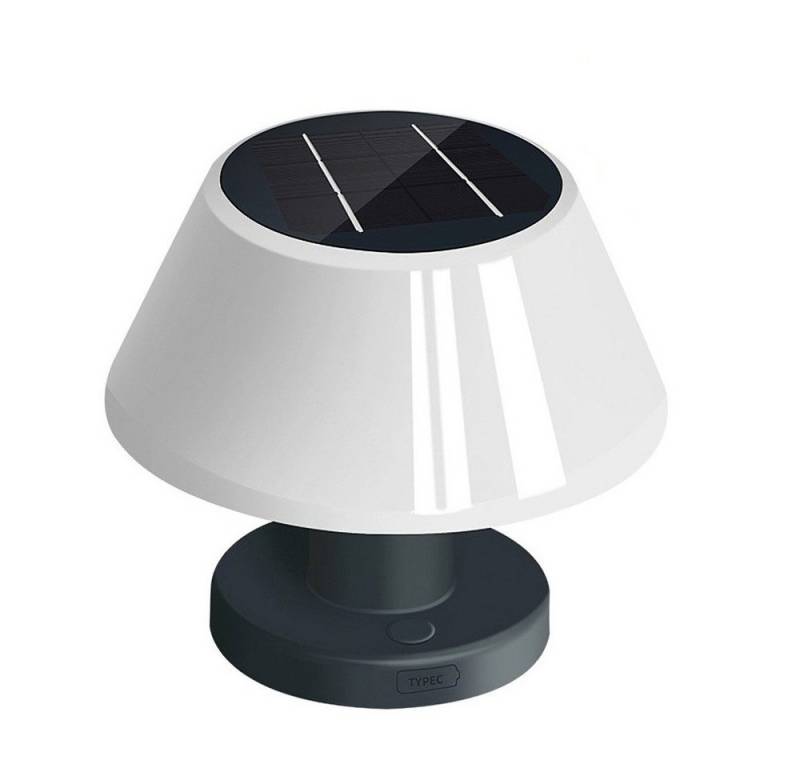 BlingBin LED Solarleuchte LED Solar Tischleuchte Außen Dimmbar, Solarladung und USB 2 IN 1, Wasserdicht Solarleuchten, LED fest integriert, Natürliches Licht, Solar Tischlampe Outdoor & Indoor für Garten Camping Schlafzimmer BlingBin LED Solarleuchte LED Solar Tischleuchte Außen Dimmbar, Solarladung und USB 2 IN 1, Wasserdicht Solarleuchten, LED fest integriert, Natürliches Licht, Solar Tischlampe Outdoor & Indoor für Garten Camping Schlafzimmer von BlingBin