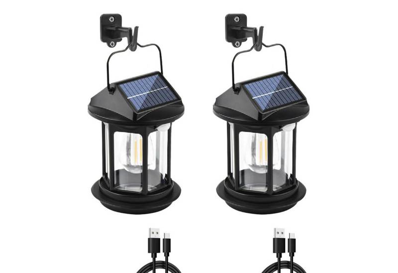 BlingBin LED Solarleuchte Solarlampen für Außen Garten Hängend 2400mah IP65 280lm 16 LED, mit Bewegungsmelder, LED fest integriert, Warmweiß, Solar-Campingleuchten für Terrasse, Garten, Hof, Weg BlingBin LED Solarleuchte Solarlampen für Außen Garten Hängend 2400mah IP65 280lm 16 LED, mit Bewegungsmelder, LED fest integriert, Warmweiß, Solar-Campingleuchten für Terrasse, Garten, Hof, Weg von BlingBin
