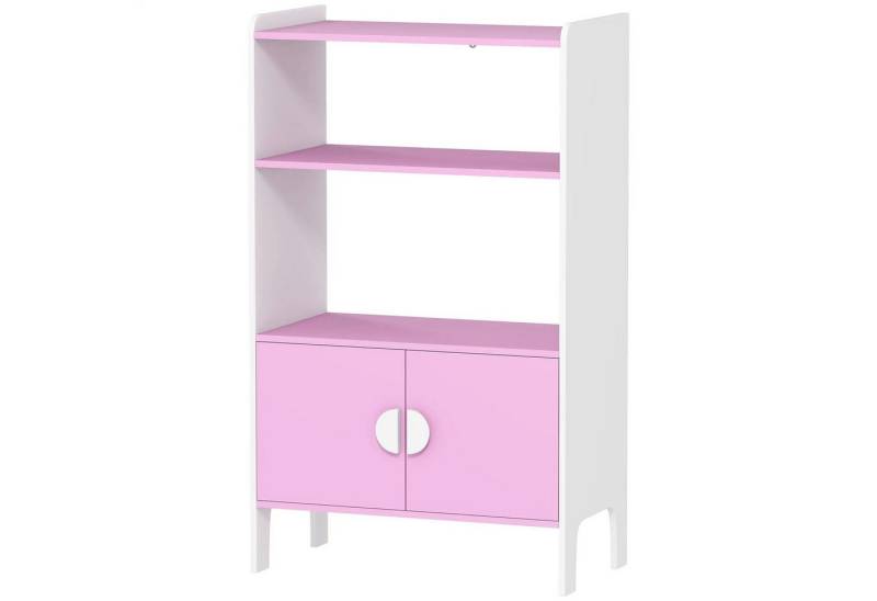 BlingBin Regal Kinderaufbewahrungsmöbel mit zwei offenen Regalen, 1 Stück 1-tlg., Kippschutz, rutschfeste Füße, Stehspielzeugregal für Kinderzimmer BlingBin Regal Kinderaufbewahrungsmöbel mit zwei offenen Regalen, 1 Stück 1-tlg., Kippschutz, rutschfeste Füße, Stehspielzeugregal für Kinderzimmer von BlingBin