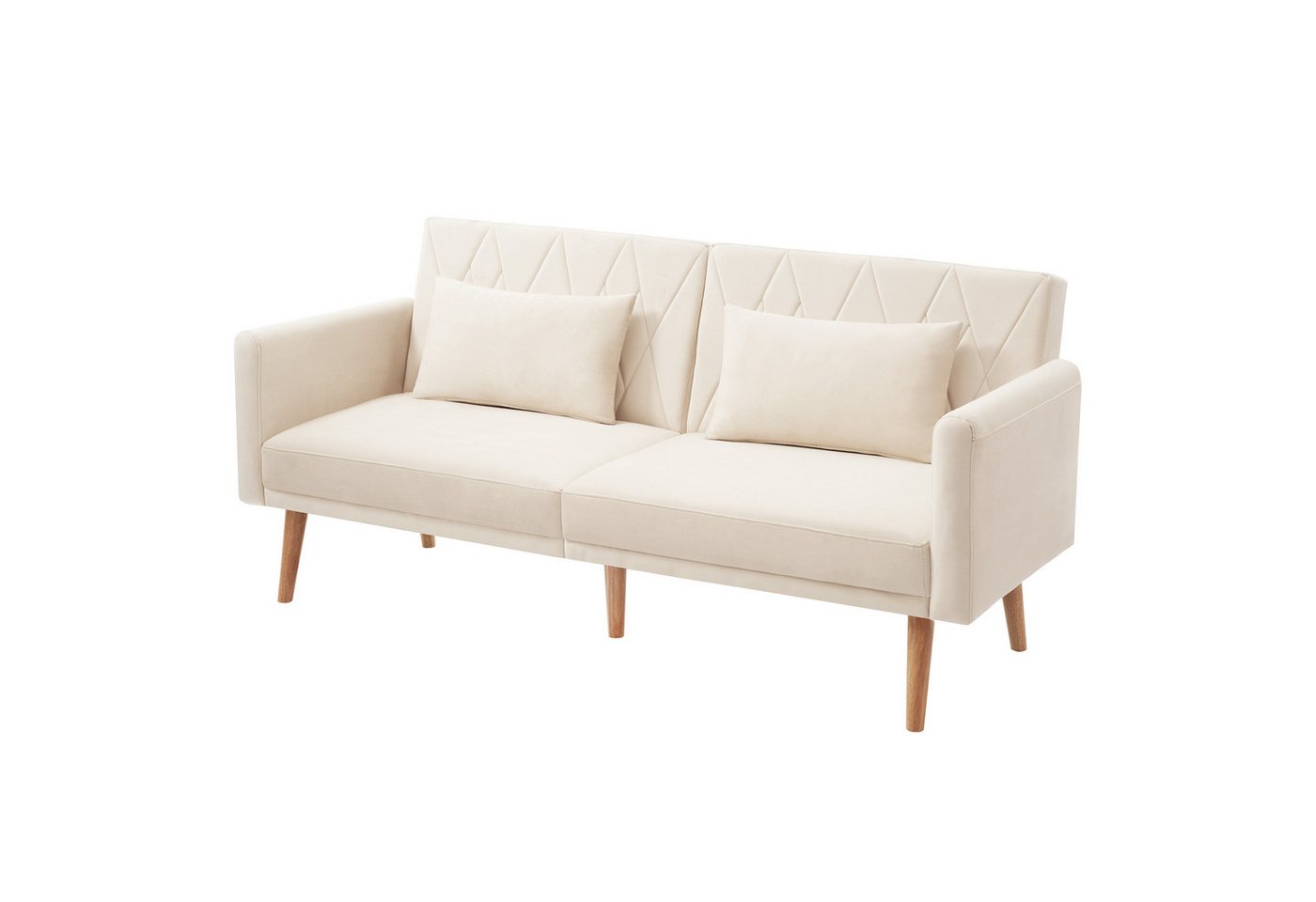 BlingBin Schlafsofa Sofa, Zweisitzer-Sofa, Loungesofa, 1er Set 1 Teile, Schlafsofa aus Samtstoff, für Wohnzimmer, Schlafzimmer, Heimkino BlingBin Schlafsofa Sofa, Zweisitzer-Sofa, Loungesofa, 1er Set 1 Teile, Schlafsofa aus Samtstoff, für Wohnzimmer, Schlafzimmer, Heimkino von BlingBin