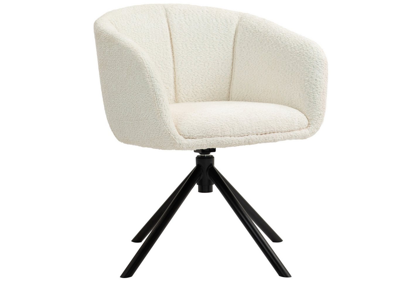 BlingBin Sessel Wohnzimmer Loungesessel Relaxsessel mit Metallbeine Lesesessel (1er set, 1-St., 59cm x 58,5cm x 78,5cm), mit Leinenoptik, Polstersessel für Schlafzimmer von BlingBin