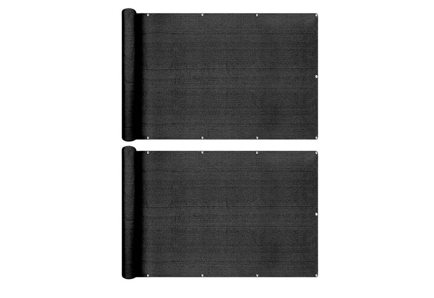 BlingBin Sichtschutzzaunmatten Balkon Sichtschutz Balkonabdeckung, Wind-und UV-Schutz, (1er Set, 2-St., mit Ösen Kabelbinder und Kordel), Sichtschutz für Gewächshaus, Garten, Zaun & Balkon, 0,9 x 5 m von BlingBin