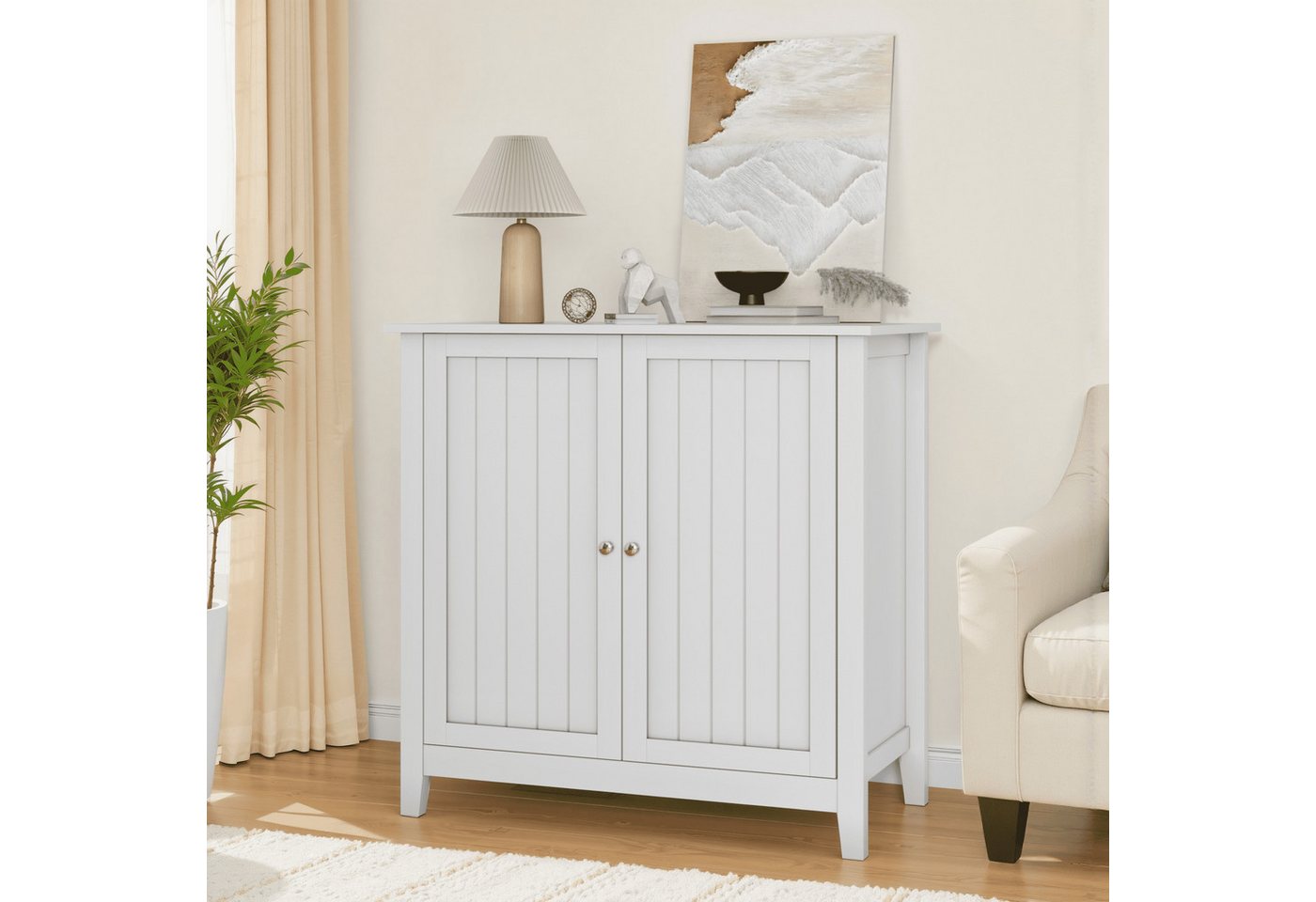 BlingBin Stauraumregal Badezimmerschrank Bodenlagerschrank Aufbewahrungsschrank, 1-tlg., für die Wohnzimmer,Badezimmer,Schlafzimmer,60x40x80cm von BlingBin