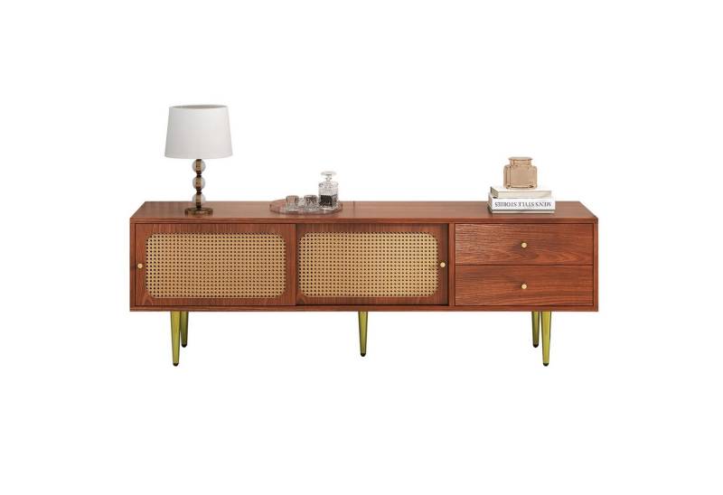 BlingBin TV-Schrank Lowboard (1-St., 160*40*60cm) 4 Fächer zur Aufbewahrung von BlingBin