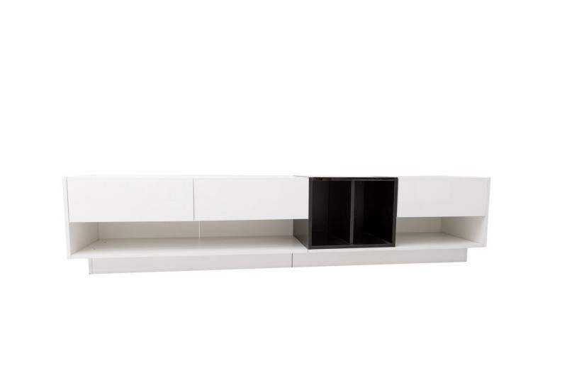 BlingBin TV-Schrank Lowboard (1-St., Farbblockierendes Design, 190x 40x 42cm) mehrere Stauräume von BlingBin