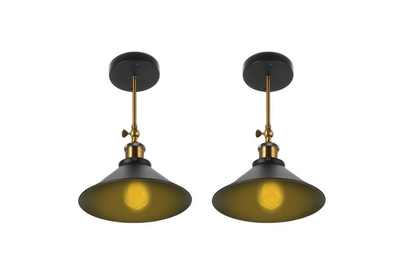 BlingBin Wandleuchte E27 Retro Vintage Wandlampe Rustikal Industrie Beleuchtung 22cm, Vintage industrielle Wandleuchte, ohne Leuchtmittel, E27-Fassung BlingBin Wandleuchte E27 Retro Vintage Wandlampe Rustikal Industrie Beleuchtung 22cm, Vintage industrielle Wandleuchte, ohne Leuchtmittel, E27-Fassung von BlingBin