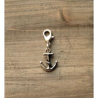 Silber Anker Charm Silber Anker Charm von BlingedOutBridleShop