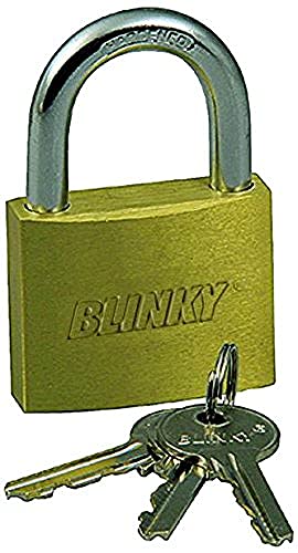 Blinky 26690 – 60 Vorhängeschloss aus Messing extra-heavy 60 mm von Blinky