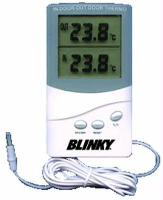 BLINKY 95885. – 10 Digitales Thermometer, Innen/Außen von Blinky