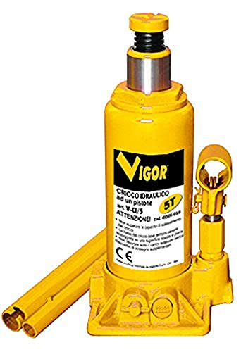 Vigor 4950005 Tons. 5 cricchi Hydraulische A einen Kolben von vigor