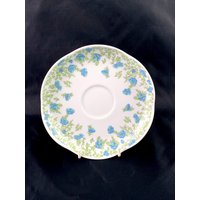 Vintage Tirschenreuth Untertasse Fleur Fiorita Bavarian China von Bliss100