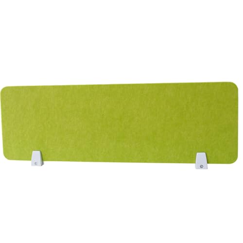 Blissbuilt Akustischer Schreibtischteiler Tragbarer Sichtschutz Schreibtisch,Filz Freistehender akustischer Schreibtischteiler Table Divider Schalldämpfung für Schule,Büro,Bibliothek von Blissbuilt