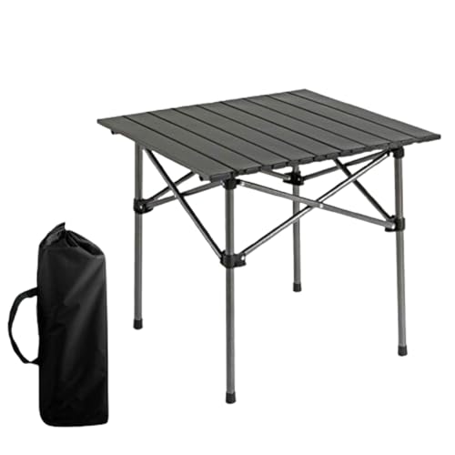 Blissbuilt Camping-Tisch Klapptisch,120 * 55 * 50cm Aufrollbarer Picknicktisch,Outdoor Tisch Ultraleicht Tragbarer mit Tasche,Klappbarer Multifunktionstisch für 4-6 Personen für Garten Balkon Camping von Blissbuilt