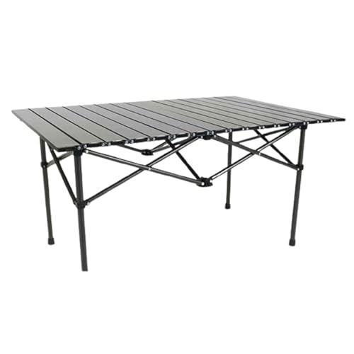 Blissbuilt Klapptisch für Eierrollen,Camping-Tisch Klapptisch Tischplatte belastbar 150kg,Outdoor Tisch Ultraleicht Tragbarer mit Tasche,für Picknick Kochen Garten Wandern Reisen 120 * 55cm von Blissbuilt