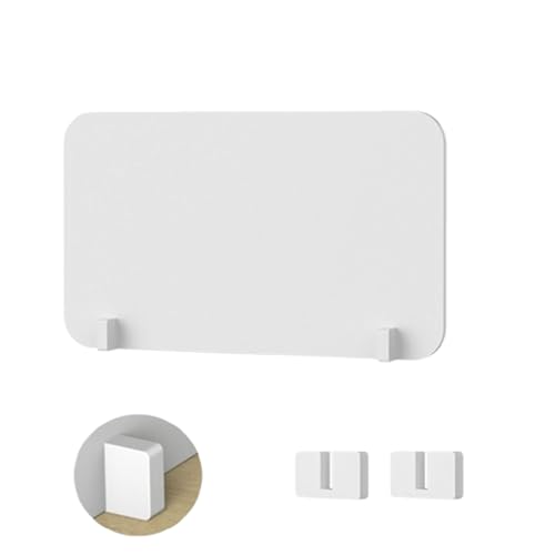 Blissbuilt Schreibtischteiler Schutzschirm Mehrzweck-Trennwand,Sichtschutz Schreibtischpanel Schreibtisch Schilde,Reduzieren Sie Lärm und visuelle Ablenkungen,für Schule,Büro,Bibliothek von Blissbuilt