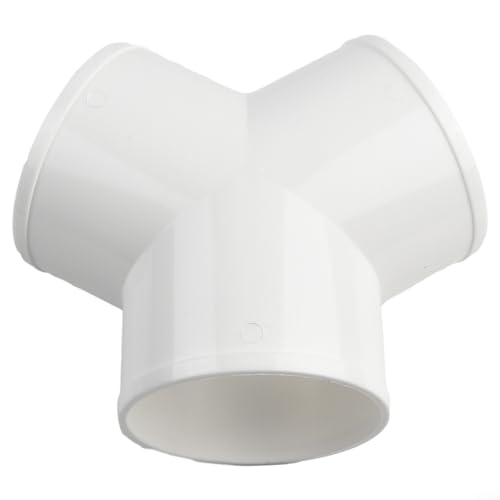 10,2 cm Luftführung, T/Y-Stecker, auslaufsicher für optimale Belüftungssystemleistung (Y-Form 100 mm) von BlissfulAbode