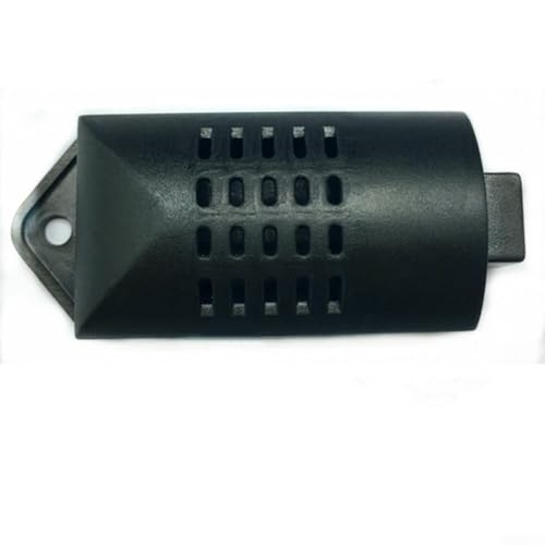 10 Stück Kunststoff-Temperatur- und Feuchtigkeitssensor-Gehäuse, Anschlussdose für sicheren Sensorschutz und stabile Überwachungsanwendungen auf (weiß) von BlissfulAbode