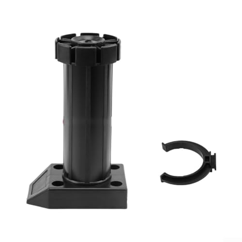 10 Stück verstellbare Schrankfüße, kompatibel mit Küchenschränken, Sofas, Betten, Couchtischen und Badezimmerschränken, verstellbare Höhe von 8 cm bis 18 cm, mit Schnalle (15 cm) von BlissfulAbode