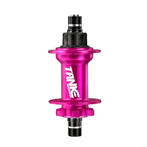 10 x 135 mm Mountainbike Dirt Slope 32 Loch Scheibenbremse Single Speed Nabe 6 Pawl 120 Rassel 4 Perrin, Dirt Jump Bike Single Speed Disc Hinterradnabe (Pink) von BlissfulAbode