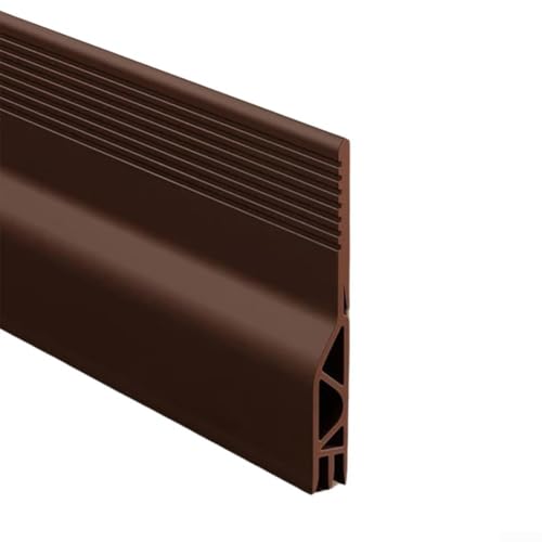 100 cm energiesparender Zugluftstopper zur Blockierung des Luftstroms und zur Verbesserung des Wohnkomforts (braun) von BlissfulAbode