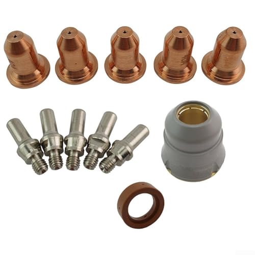 12-teiliges Plasmaschneider-Verbrauchsmaterial-Set für LC25 Taschenlampe und kompatible Maschinen von BlissfulAbode