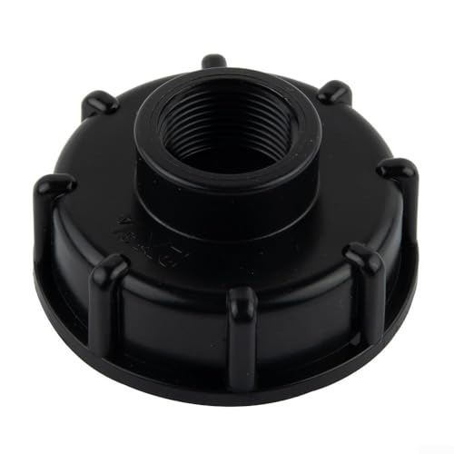 2,5 cm IBC-Adapterkappe, perfekt für den Einsatz mit herkömmlichen PPR- und PVC-Rohrverschraubungen (3/4) von BlissfulAbode
