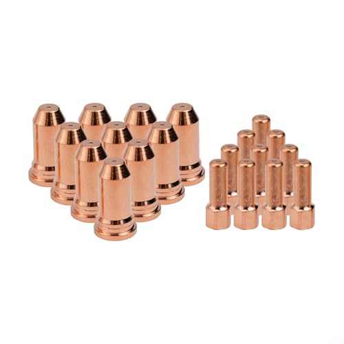 20 Stück IPT100 PT100 Plasma 52556 Elektrode 1 2 mm Düsenspitze für Cutter Taschenlampe kompatible Verbrauchsmaterialien von BlissfulAbode