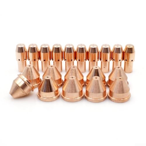 20 Stück Plasma-Elektroden 60A für PT37 PT38 Taschenlampe Ref 0558004875 0558008417 kompatibel, wesentliche Komponenten von BlissfulAbode