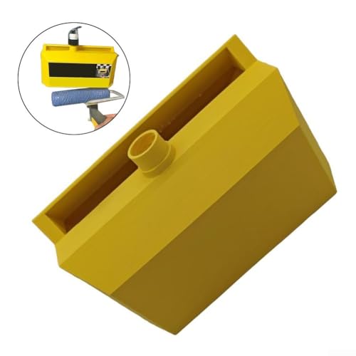 22,9 cm für Farbroller-Reinigungswerkzeug mit Schwenkadapter für Wasserhahn oder Schlauch, kompatibel mit Schaumstoff-, Synthetik- und Mikrofaser-Rollen, zeitsparende Unterlegscheibe für Farbwerkzeuge 22,9 cm für Farbroller-Reinigungswerkzeug mit Schwenkadapter für Wasserhahn oder Schlauch, kompatibel mit Schaumstoff-, Synthetik- und Mikrofaser-Rollen, zeitsparende Unterlegscheibe für Farbwerkzeuge von BlissfulAbode