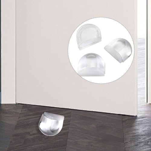 234 transparente Türstopper und Stanzer für Wandschutz (2 Stück) von BlissfulAbode