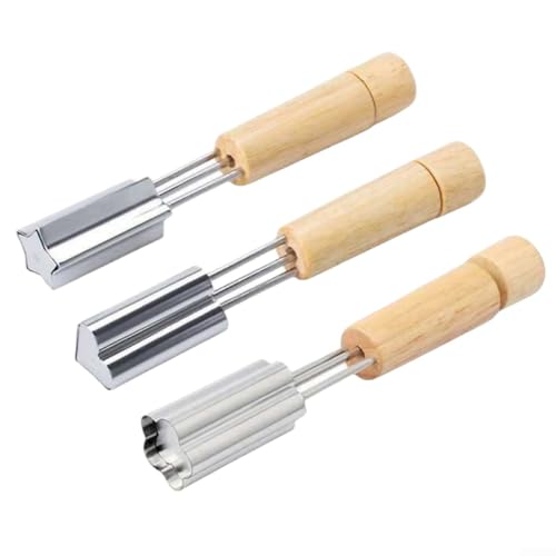 3-teiliges hohles Kuchenentkerner-Set, einfache Blumenform zum Befüllen von Cupcakes mit Ihren Lieblingscremes von BlissfulAbode